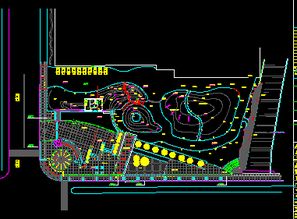 某廣場景觀設計圖免費下載 園林綠化及施工